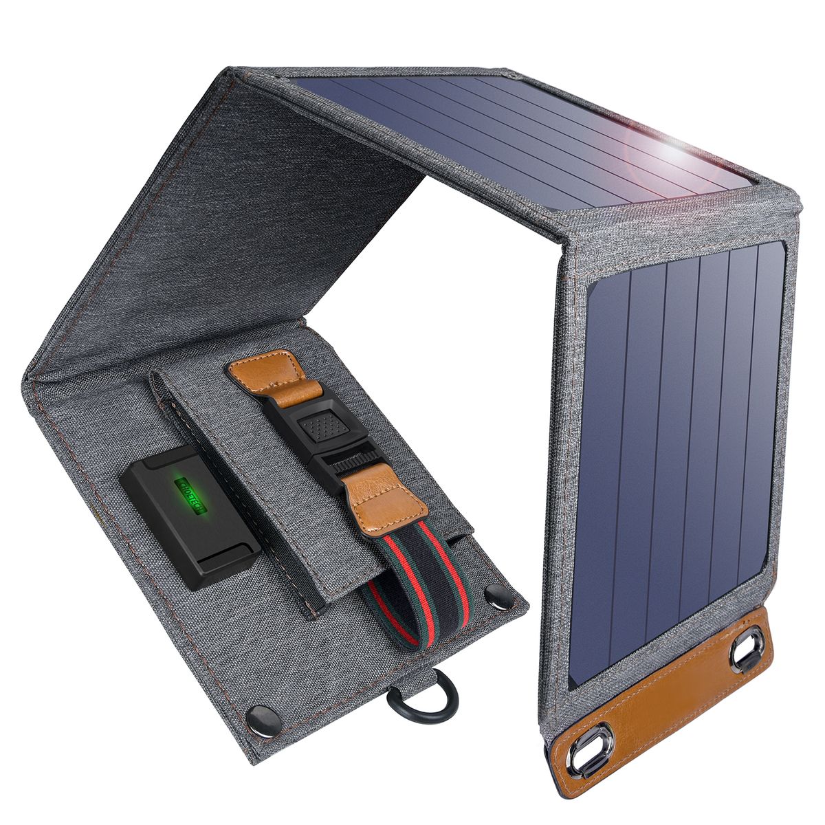14W Foldable Solar Charger Panel Folding Bag - SC004