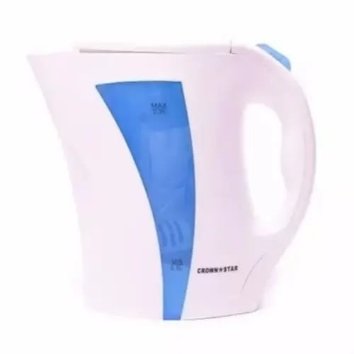 Crown Star - Cordless Electric Kettle - White - 2.2L - 200W
