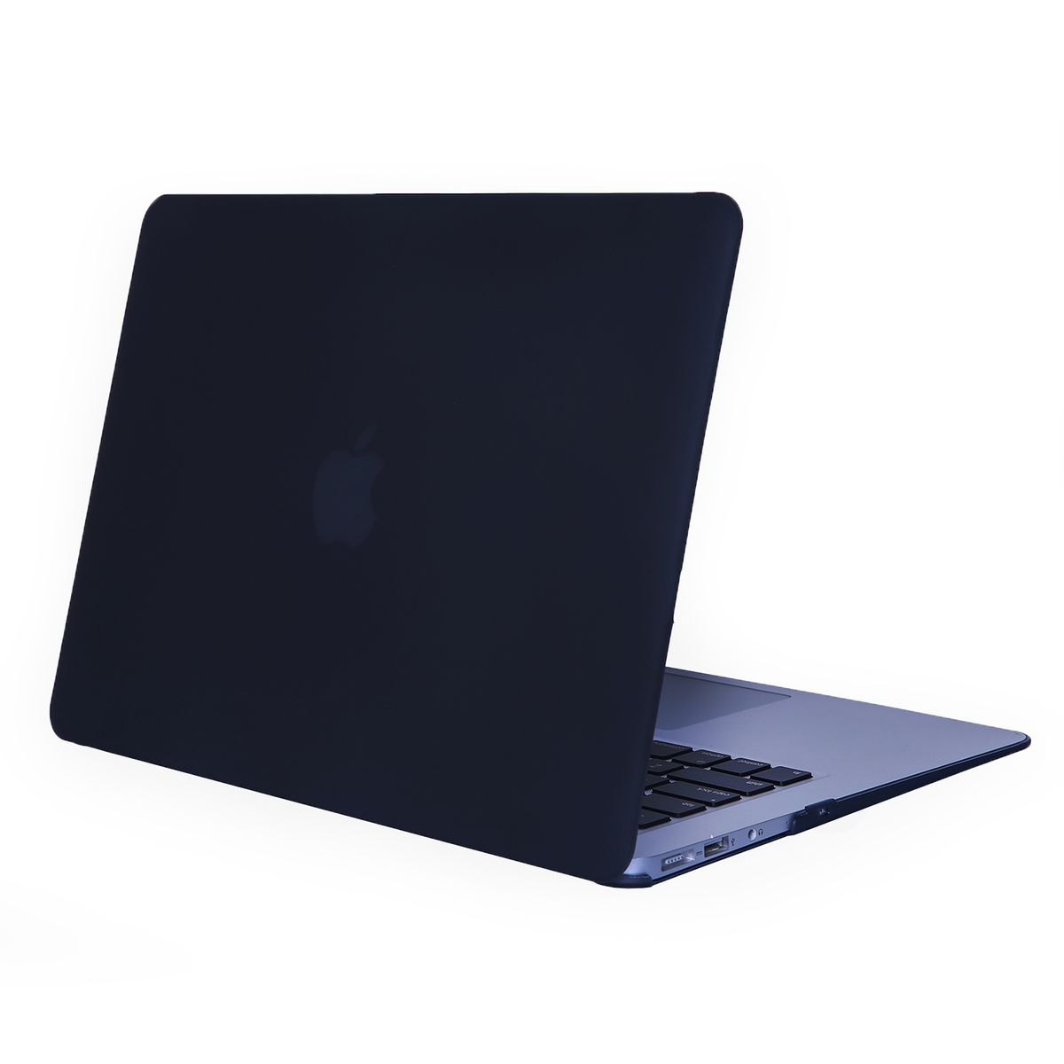 13" Air Case, Matt Hard Rubberized Cover For Macbook Air 13.3 Inch, Black