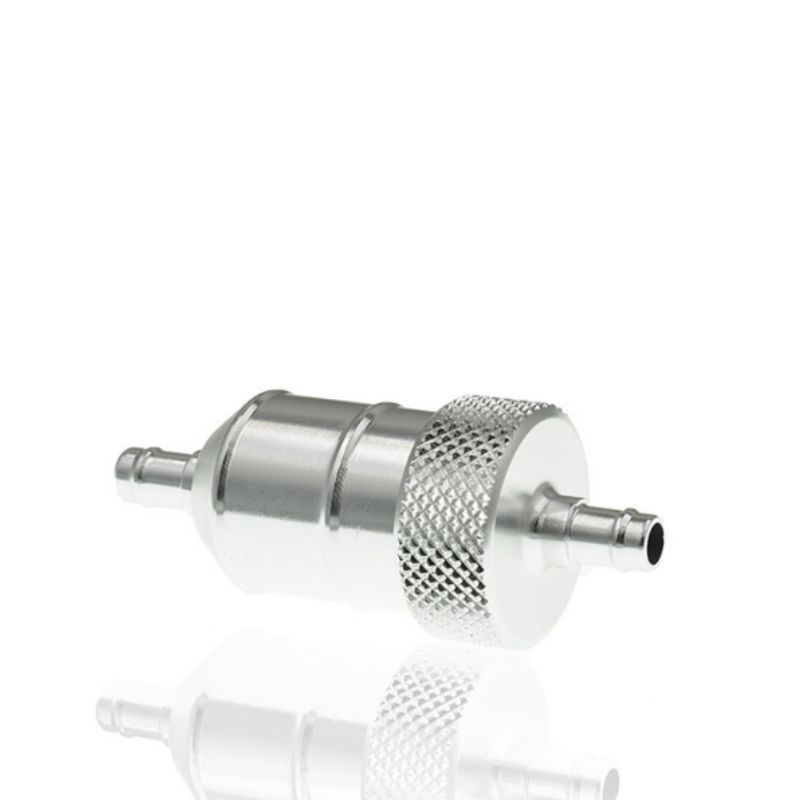 Universal 8mm 5/16'' Motorcycle  Filter Car Petrol Diesel Inline for Motorcycle Scooters Chrome Aluminum  Filters 5Color