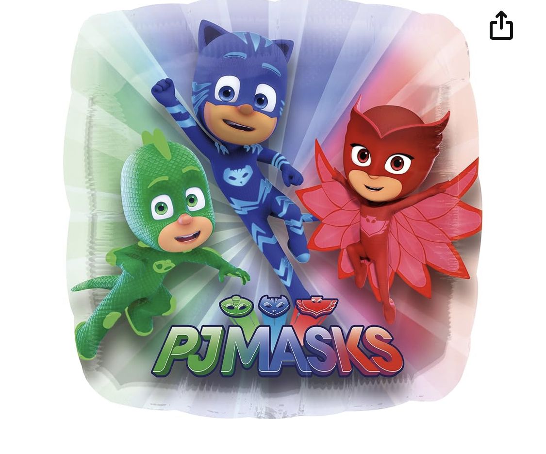 PJ Masks  Birthday Foil Balloon