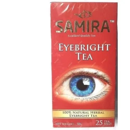 Samira Eye Bright Tea - 25 Tea Bags - 50g