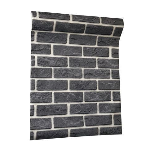 Brick White And Black Wallpaper