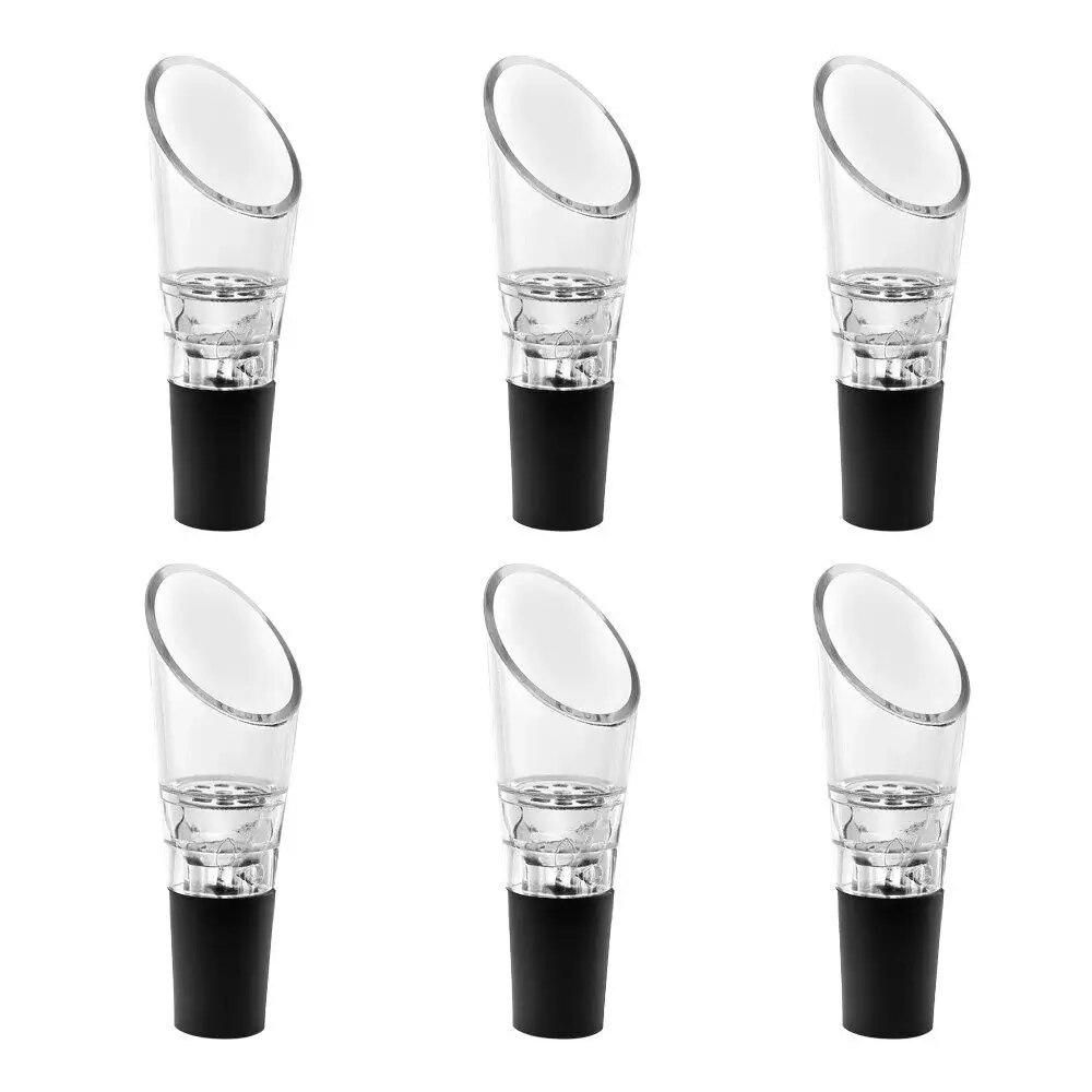 6 Pack Wine Aerator Pourer, Premium Aerating Decanter Spout drop shipping