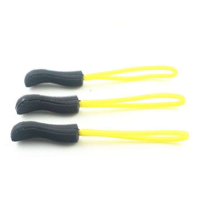 Pack Of 10pcs Zipper Pulls Fits Zipper Fixer For Jackets Yellow