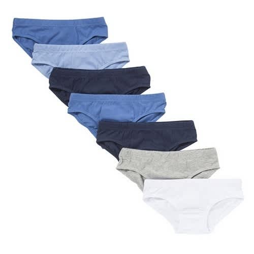 Pastel Boys Briefs - 7 Pack