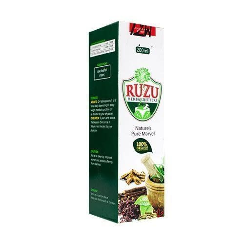 Ruzu Nature's Pure Miracle Herbal Bitters- 200ml