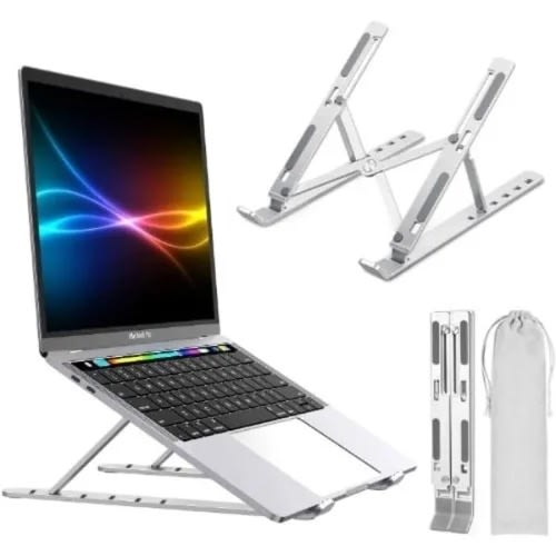 Foldable & Adjustable Aluminum Laptop Stand