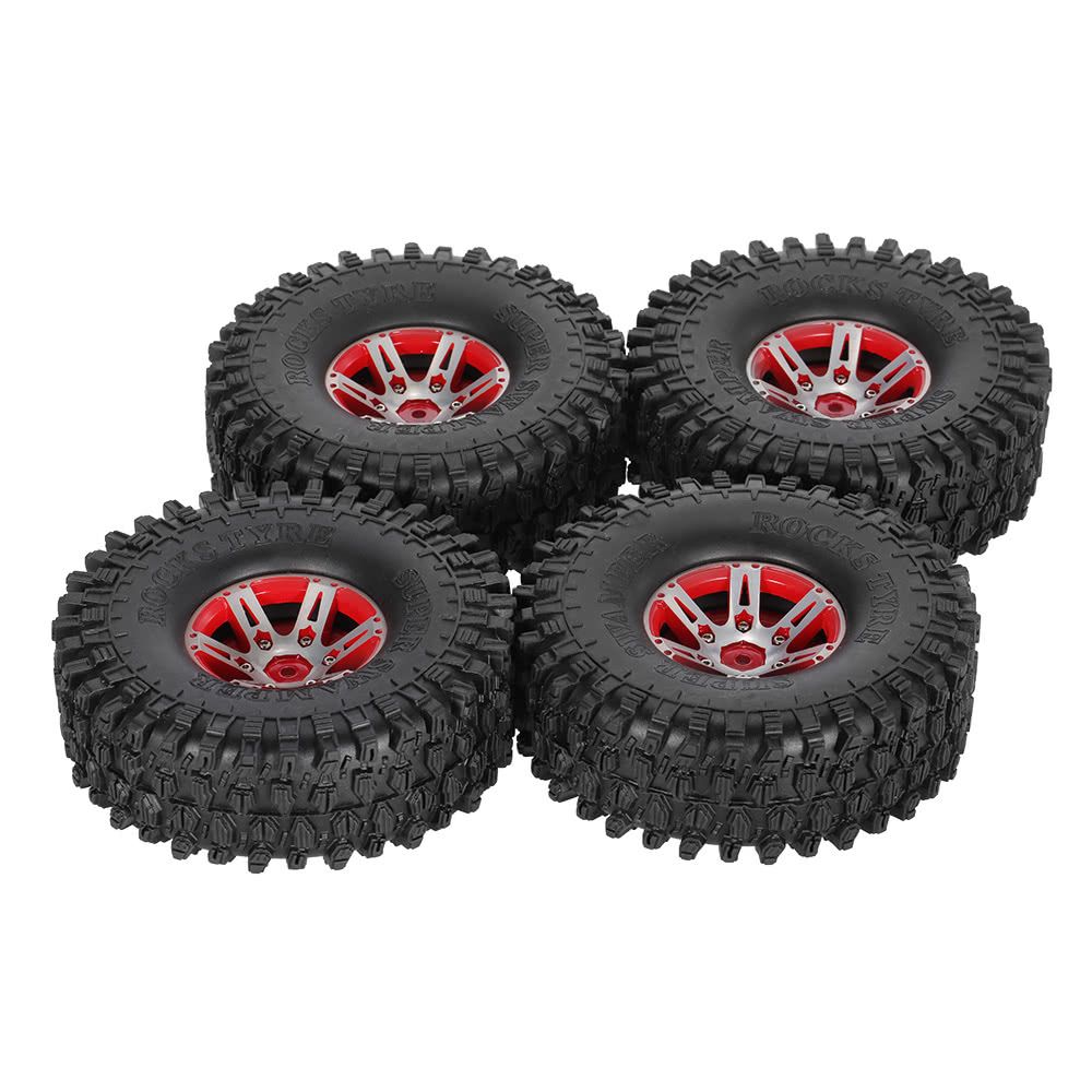 4Pcs AUSTAR AX-5020A 1.9 Inch 1/10 Rock Crawler Tires With