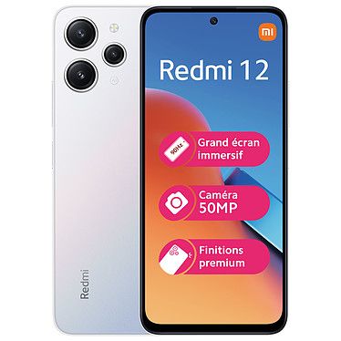 Redmi 12 6.79" 4GB RAM 128GB ROM Android 13 - Polar Silver