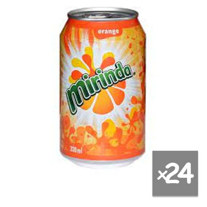 Can Mirinda Orange 33cl x24