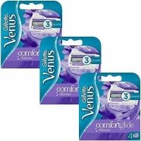 Venus ComfortGlide Breeze Women's Razor Refill - 4s X3 (12 Blades)
