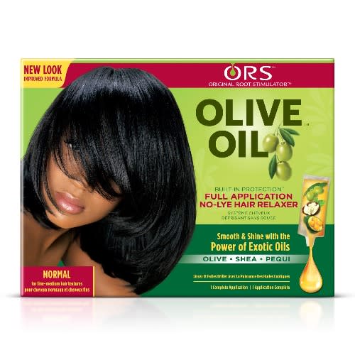 Ors Olive Oil Built-in Protection Full Application No-lye Hair Relaxer Cream - Normal 500g