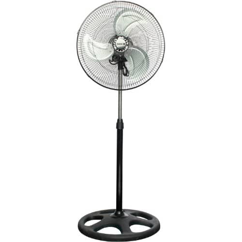 18'' Single Swinging 5 Blades Standing Fan