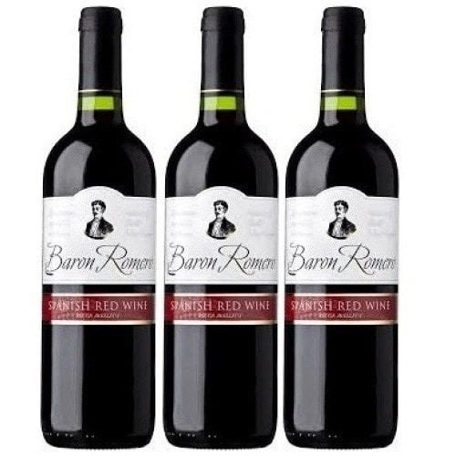 Baron Romero Red Wine - 750ml X3