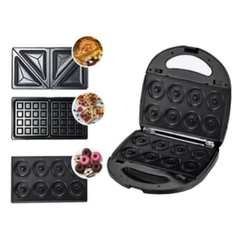 3 in 1 Sandwich And Waffle Maker - 750W