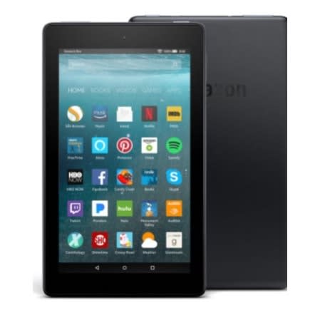 Fire 7 Tablet With Alexa - 7" Display 16GB - With Amazon Pouch And Screen Protector