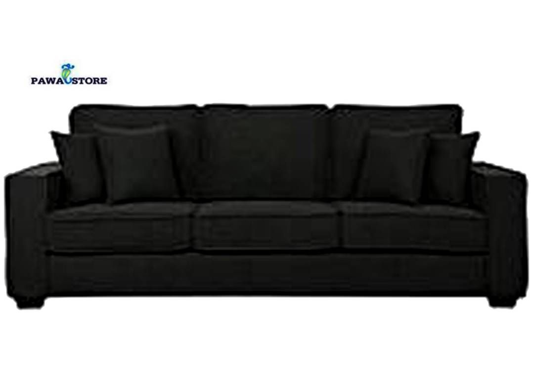 BLACK 3 Seater SLAofa  (Delivery To Lagos Only)
