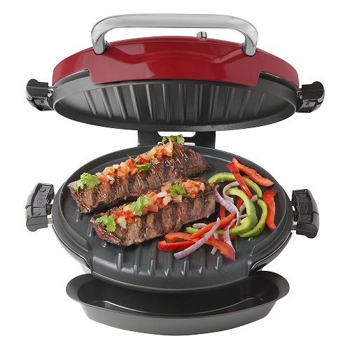 360 Grill Health Grill & Pizza With 2 Removable Plates