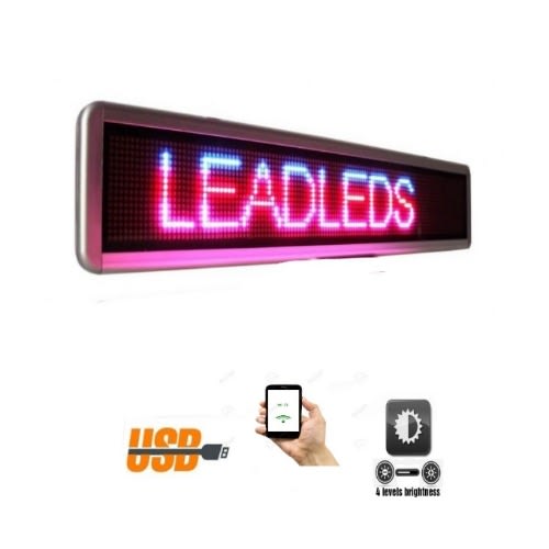 Electronic Moving Message Display-960mm By 160mm