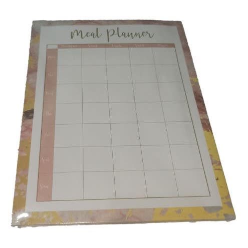 Rose-gold Tone Meal Planner