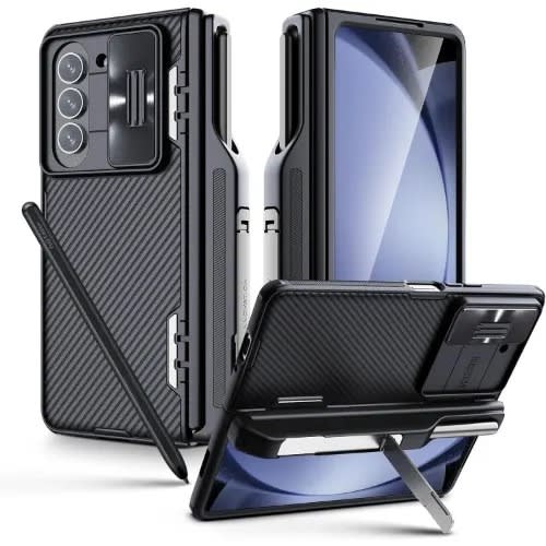 Samsung Galaxy Z Fold 5 Case With S Pen Holder & Hinge Protection