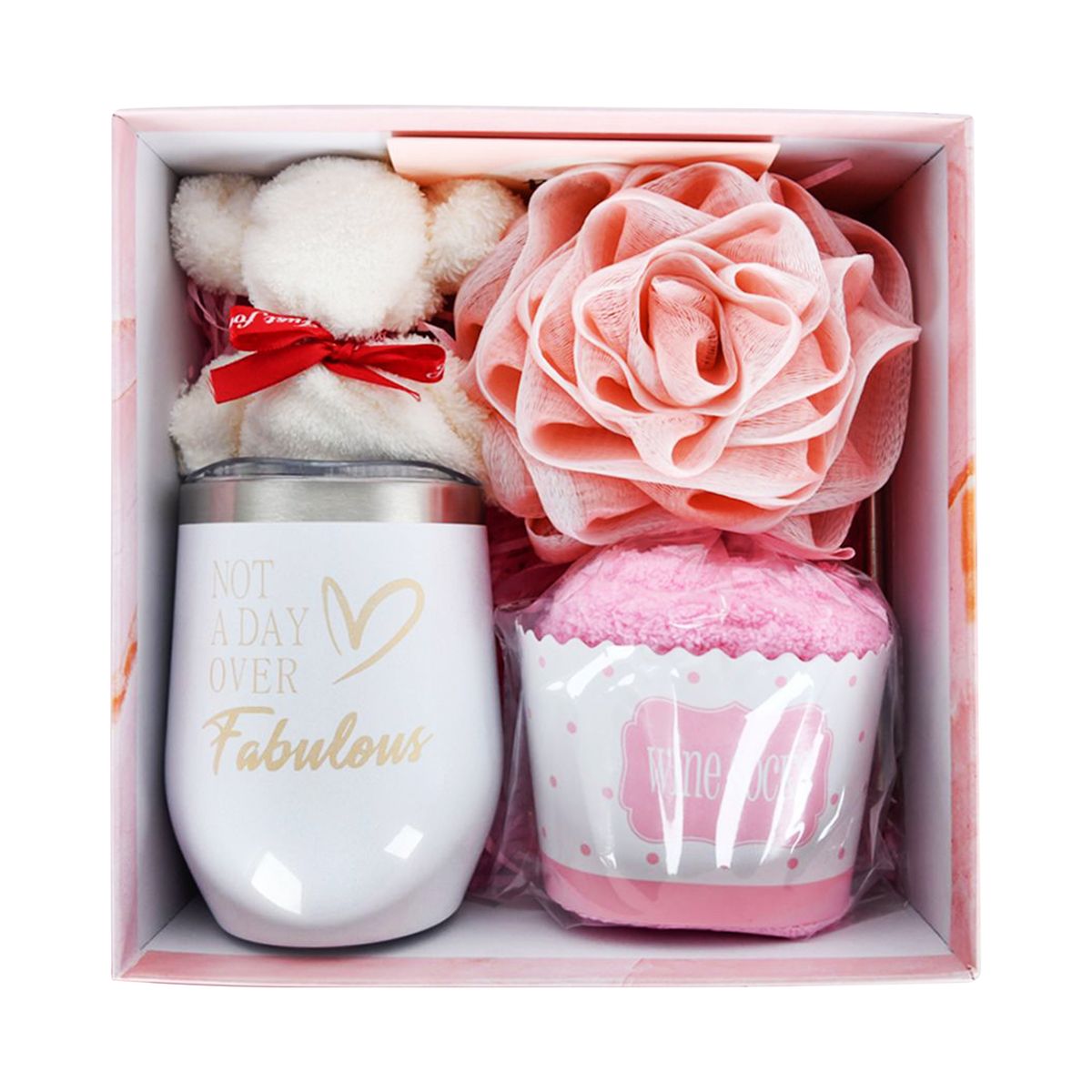 Coffee Mug Gift Set 12oz Thermal Cup With Lid Straw