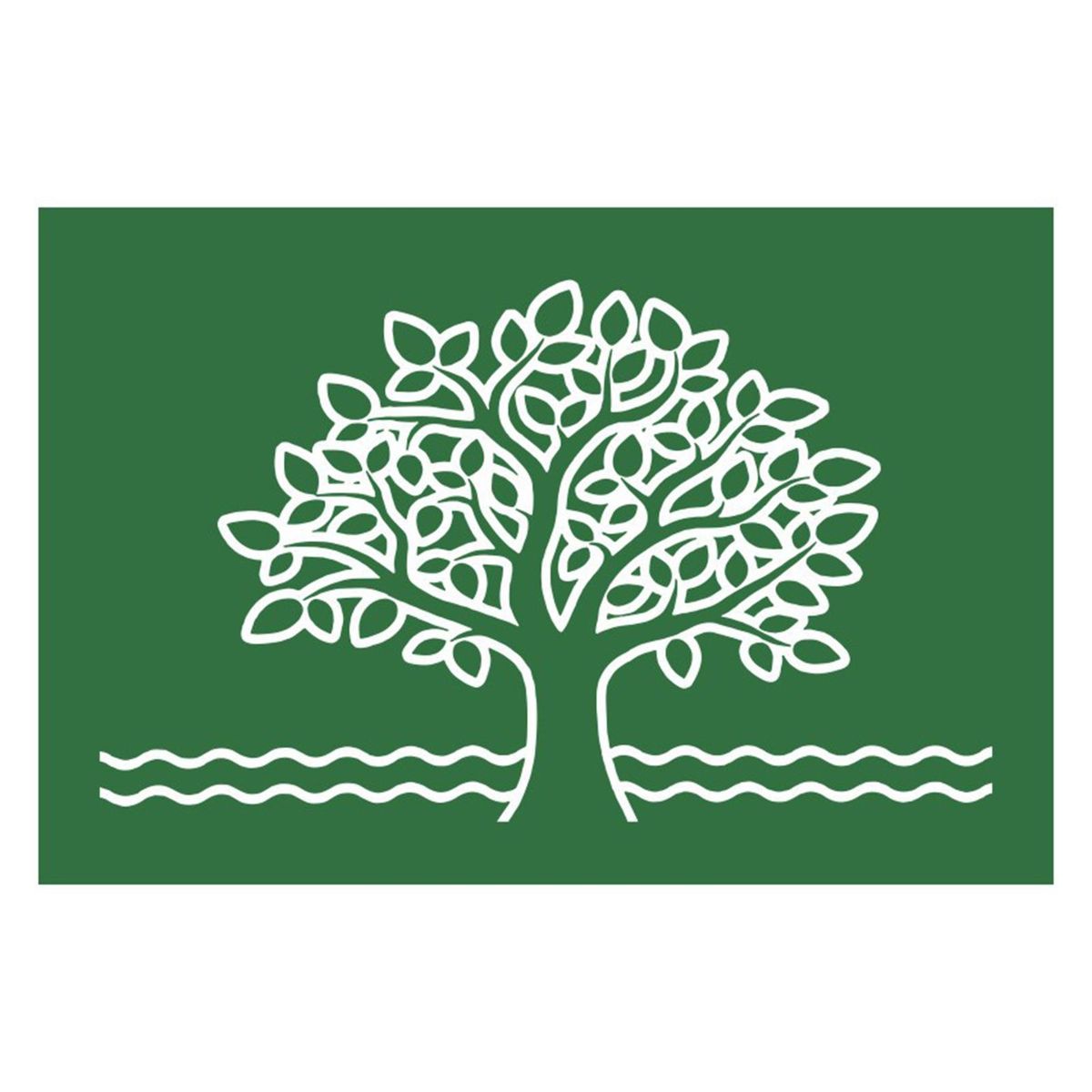 Floor Mat Mountain Pattern Bedroom Floor Mat Green