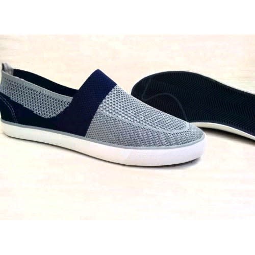 Men's Net Sneaker - Grey/navy Blue