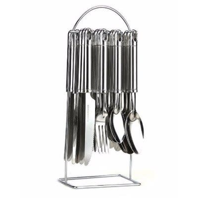 Cutlery Set - Silver - 25 Pcs