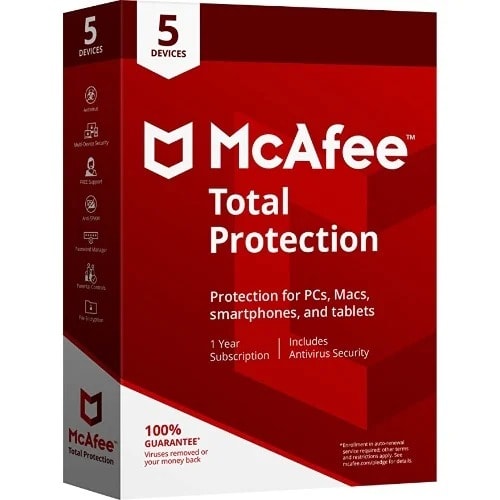 Total Protection - 5pcs - 1 Year