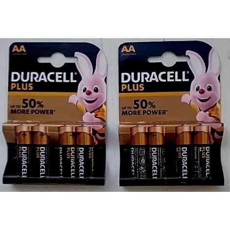 Duracell Aa Battery - 4-in-a-pack X 2 Packs