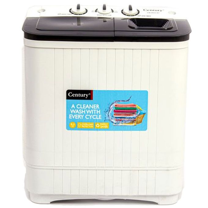 6KG Twin Tub Wash And Spin Top Loader (CW-8522-B1)