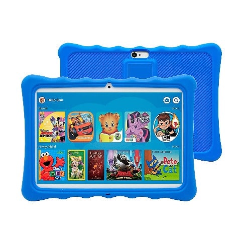 K11 10.1"  - 16GB ROM - 1GB RAM - Kids' Tablet - Dual Sim - Blue