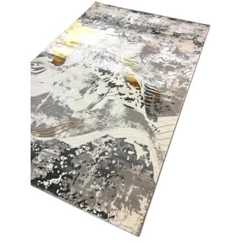 5/7ft Center Rug- Grey