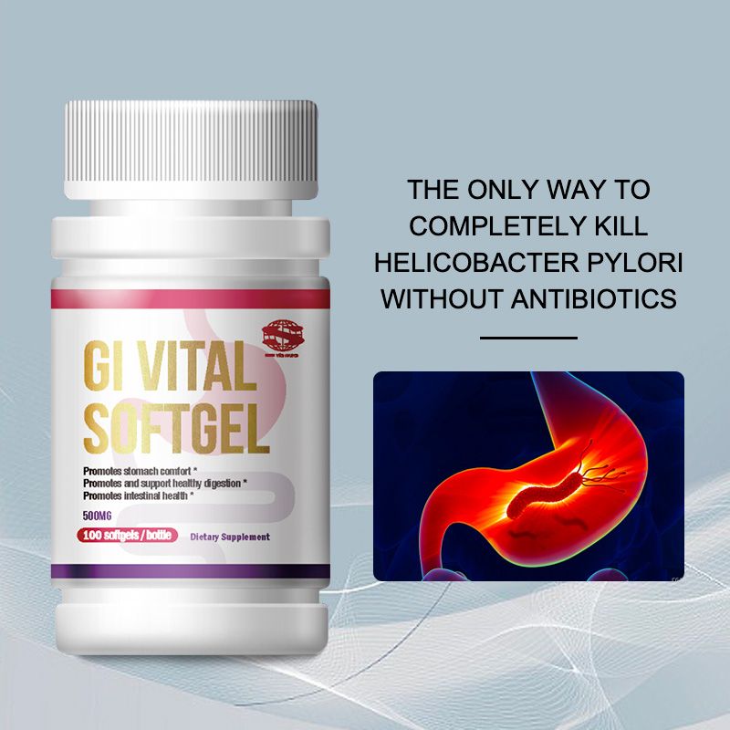 GI Vital Soft Gel For Ulcer (Heal Completely Within 3Months)