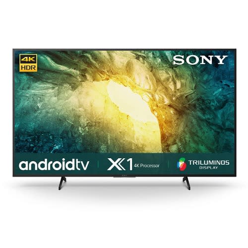 4k Ultra Hd Certified Android Tv 55x7500h - Bravia - 138.8 Cm - 55 Inches - Black