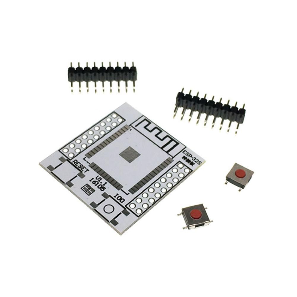 ESP32S ESP32 IO Adapter Base Board Pinboard Converter with 4 Row Pins for ESP-32S Wireless WiFi Bluetooth Module