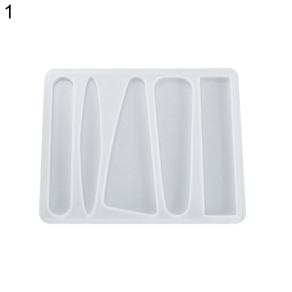 Silicone Hairpin Clip Barrette Mould Resin Casting Jewelry