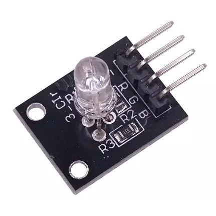 Arduino Ky-016 4-pin 3 Color Rgb Led Sensor Module
