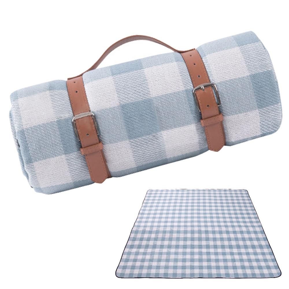 Picnic / Beach Blanket Extra Large Waterproof Washable 3 Layer Thick Soft Skin-friendly Foldable Portable Picnic Mat for Weekend Holiday