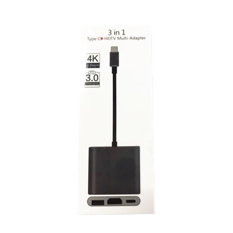 3 In 1 Type C Hdtv Multi Adapter
