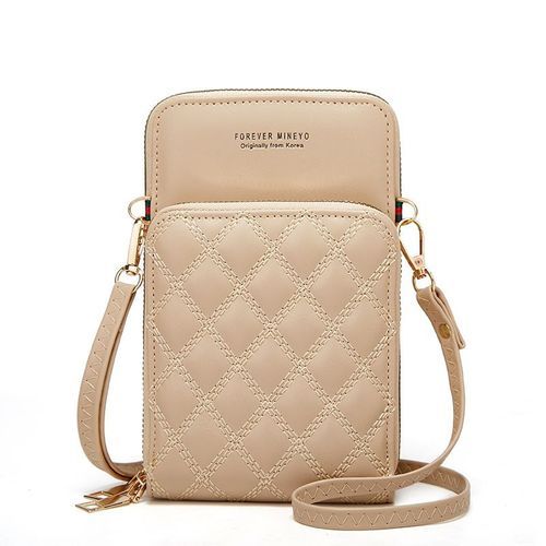 Crossbody Small Bag - Multiple Zipper Unisex Mini Cross-bag