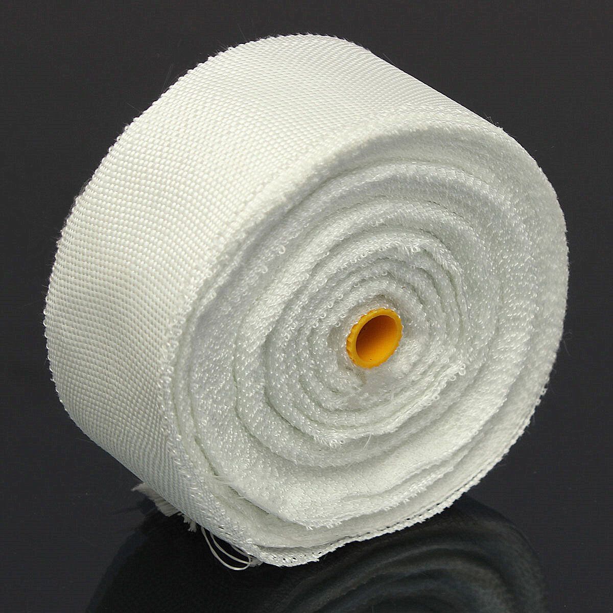 Teamtop 2" 33 Yards Fiberglass Cloth Tape E-Glass Glass Fiber Plain Weave 5cm X 30m