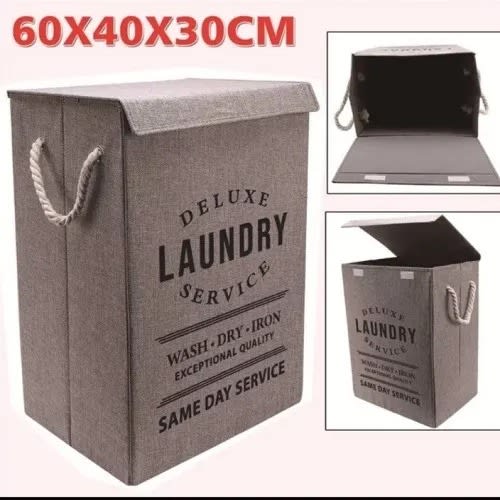 Deluxe Laundry Box With Lid - 8.5L