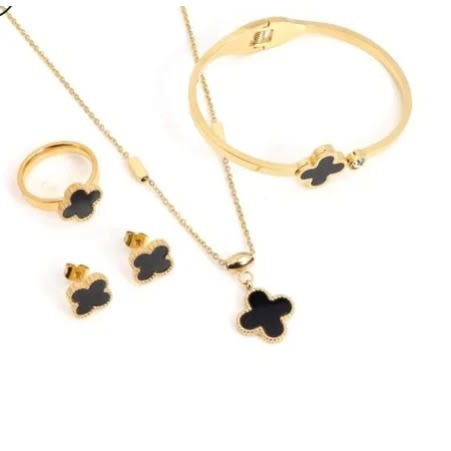 Vca Jewelry Set - Black