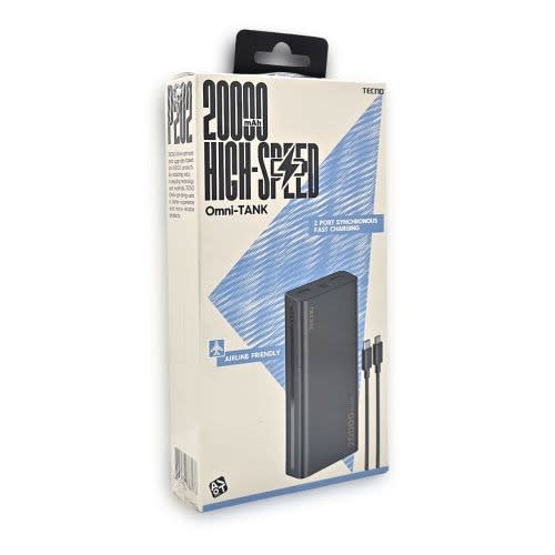 2 Port High Speed Fast Charging Power Bank - 20000mAh