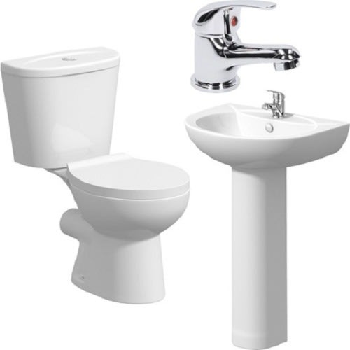 England Water Closet & Wash Hand Basin + Tap