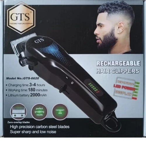 Rechargeable Full Head Clipper With Led Battery Display - 100 -240v