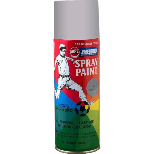 Canned Aerosol Spray Paint - Grey